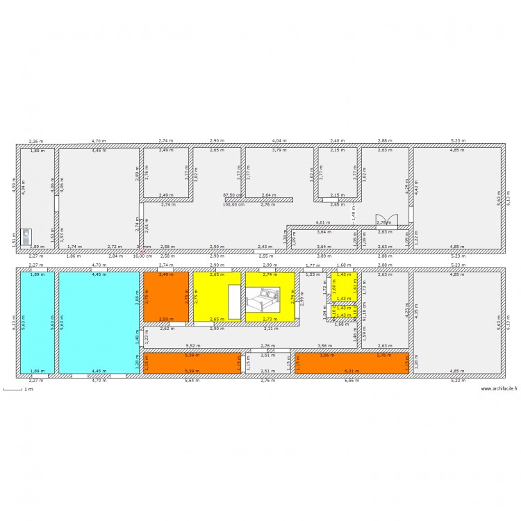 triho. Plan de 0 pièce et 0 m2