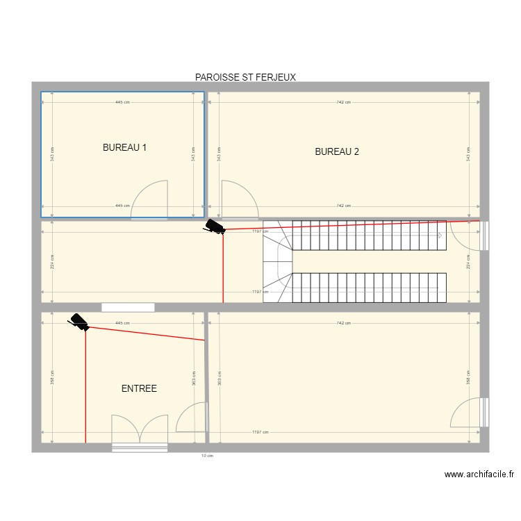 PAROISSE ST FERJEUX. Plan de 0 pièce et 0 m2