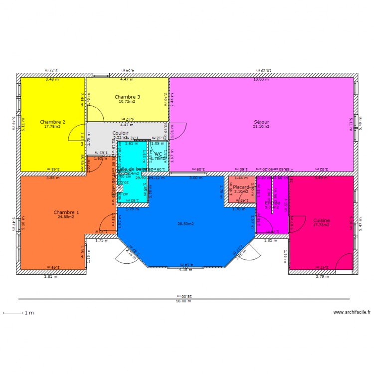 Maison01. Plan de 0 pièce et 0 m2