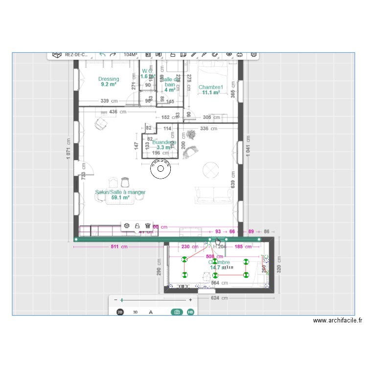 vioute. Plan de 0 pièce et 0 m2