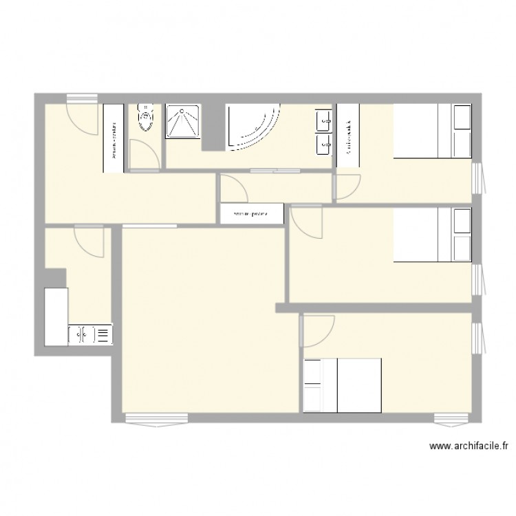 176 blv de charonne 2. Plan de 0 pièce et 0 m2