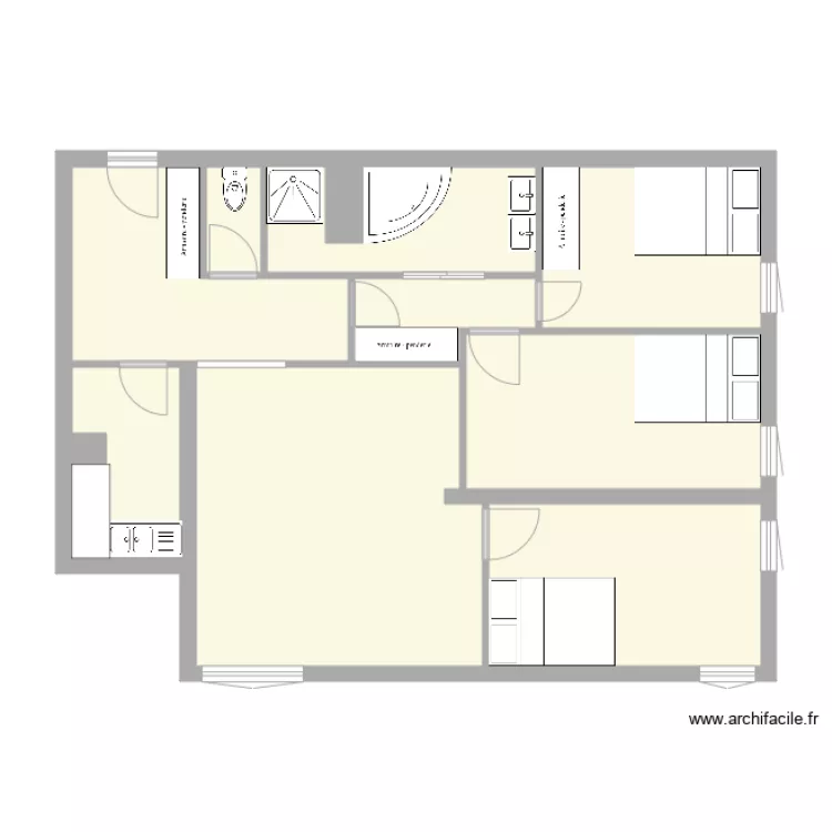 176 blv de charonne 2. Plan de 