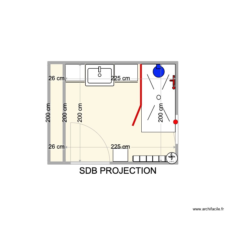 CDC BATS. Plan de 0 pièce et 0 m2