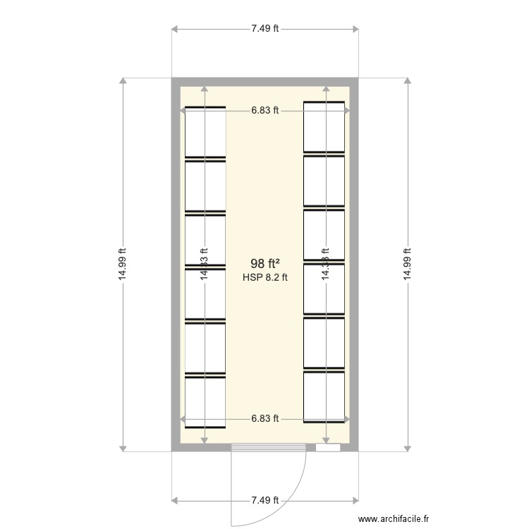 Ont 500lbs. Plan de 0 pièce et 0 m2