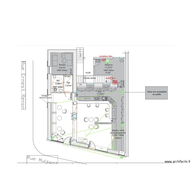 DIDIER DESSERT ZONE PUBLIQUE . Plan de 0 pièce et 0 m2