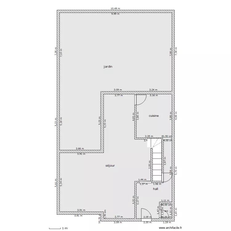 clos du cheval d'argent. Plan de clos du cheval d'argent. Plan de