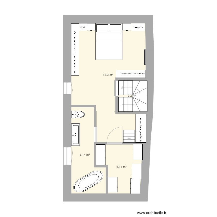 Maison 2e niveau 15. Plan de 0 pièce et 0 m2