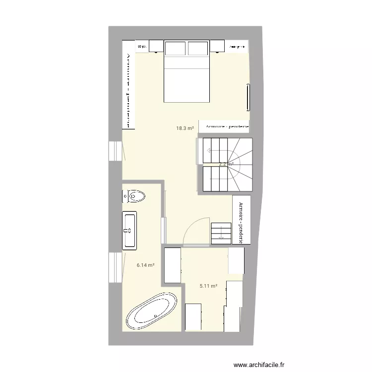 Maison 2e niveau 15. Plan de Maison 2e niveau 15. Plan de