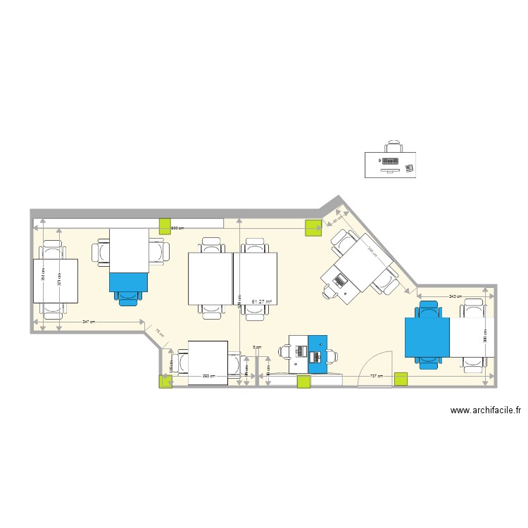 OpenSpace DSI V1. Plan de 0 pièce et 0 m2