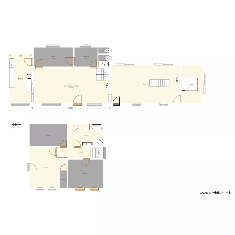 Saint jean pièces. Plan de Saint jean pièces. Plan de