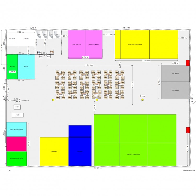 PROJET PARC 2. Plan de 0 pièce et 0 m2