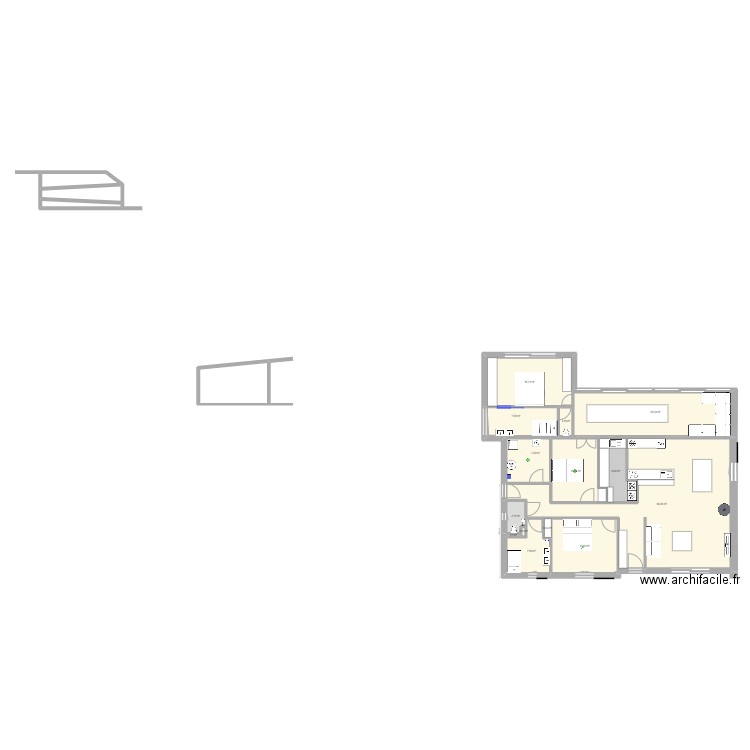 Le Breuil. Plan de 18 pièces et 181 m2
