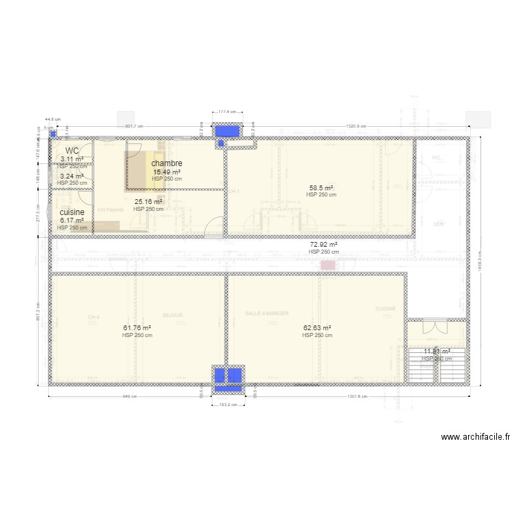 LK etage 1 proposition 3. Plan de 0 pièce et 0 m2