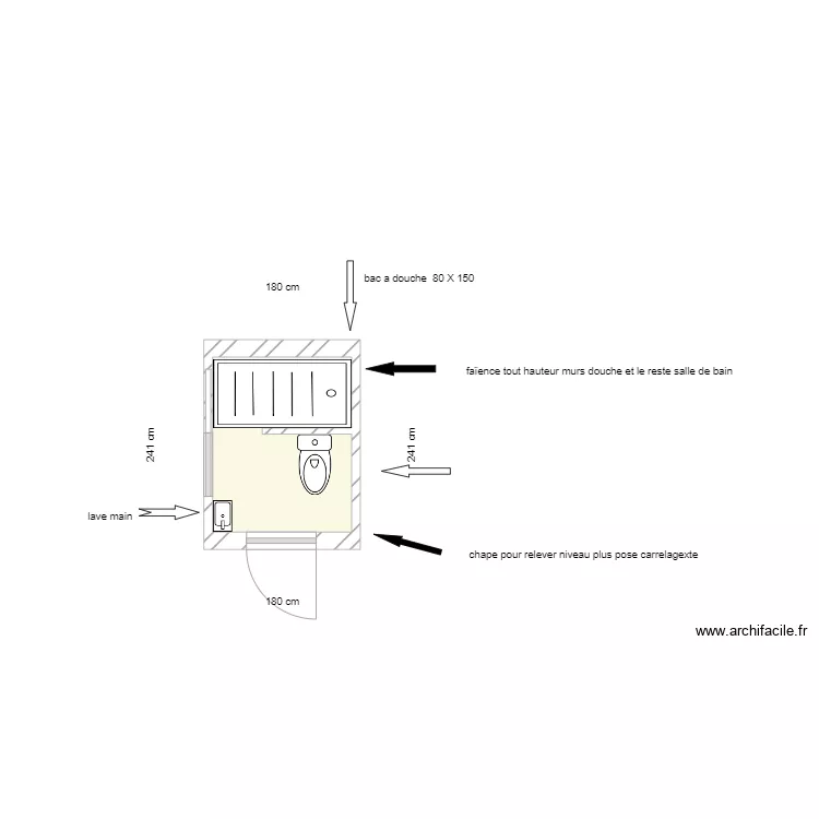 villeuve mageulone. Plan de 