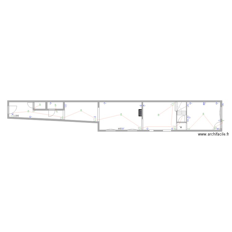 Cindy rez. Plan de 10 pièces et 92 m2
