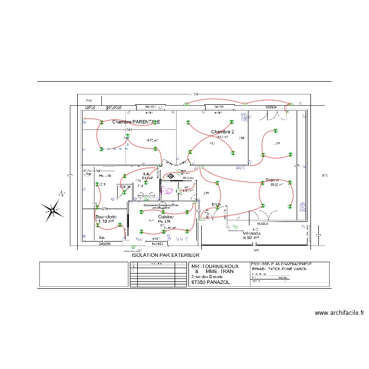 RD ELEC TOURNIEROUX. Plan de 0 pièce et 0 m2