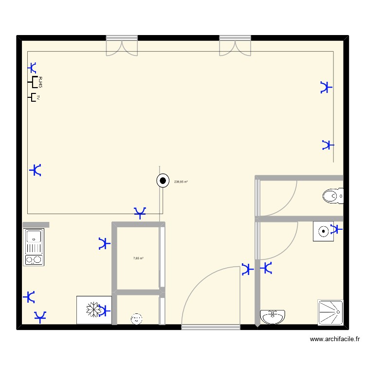 michael. Plan de 0 pièce et 0 m2
