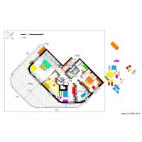 FINAL plan indice 12 AMENAGEMENT mobilier V13bis avec galandage Tête de Lit Marcilly