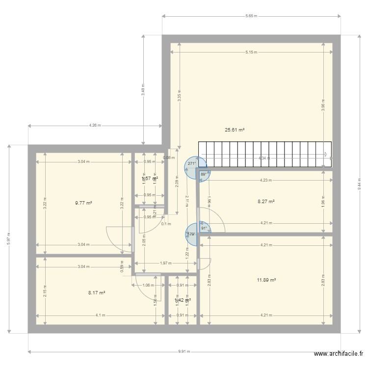 haut . Plan de 0 pièce et 0 m2