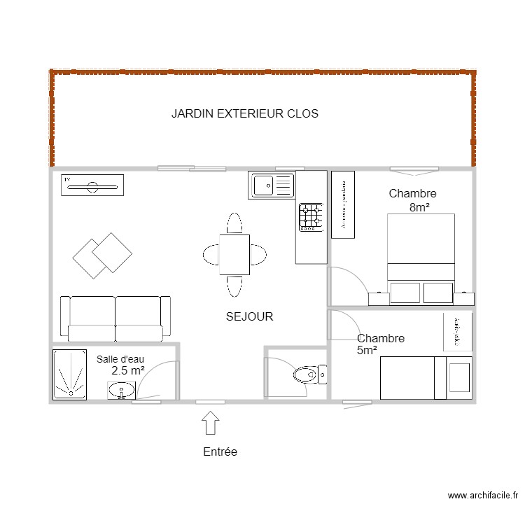 6028 Chanviel 2. Plan de 0 pièce et 0 m2