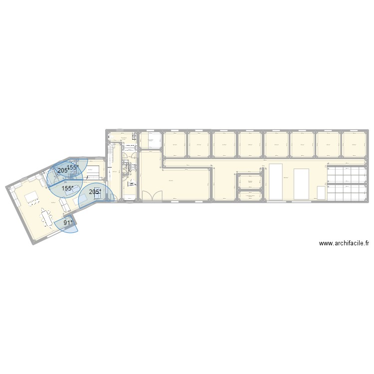 vougydef14. Plan de 33 pièces et 638 m2