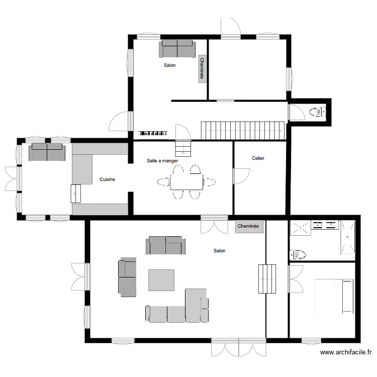 Our house. Plan de 