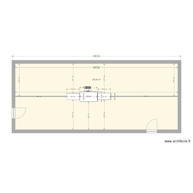 contenaire. Plan de 0 pièce et 0 m2