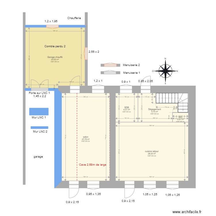 LANDRIEUX. Plan de 0 pièce et 0 m2