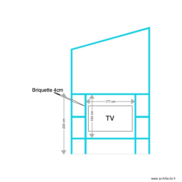 COIN TELE. Plan de 0 pièce et 0 m2