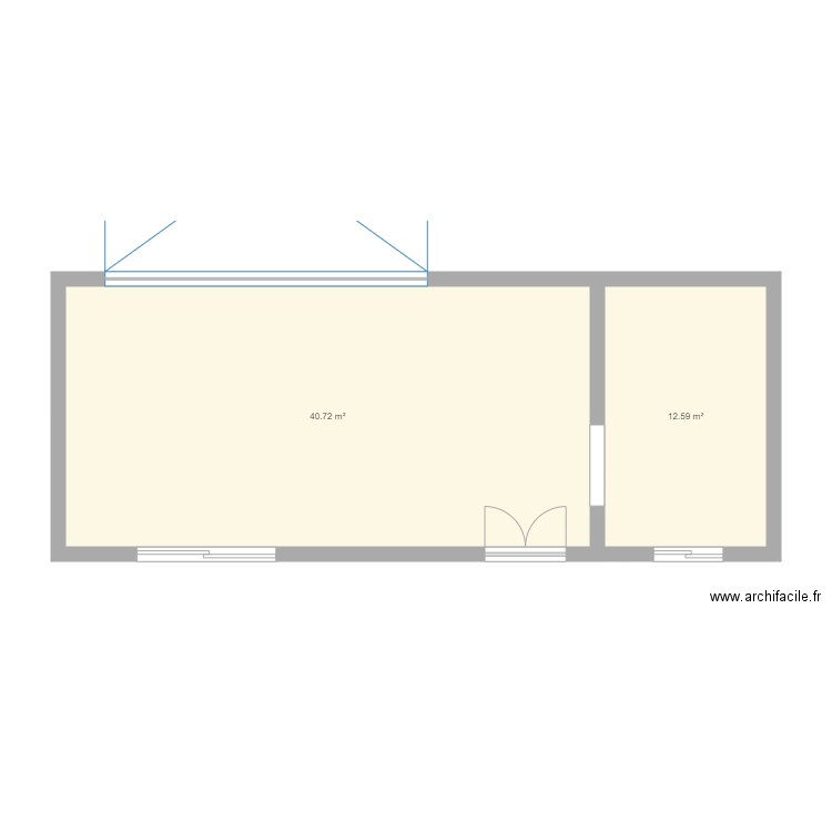 garage. Plan de 0 pièce et 0 m2