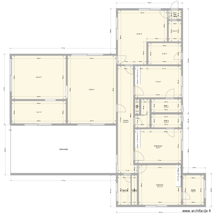 plan renov. Plan de 0 pièce et 0 m2