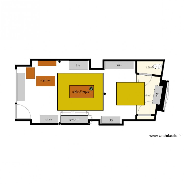 A et les P NANTES IX. Plan de 0 pièce et 0 m2