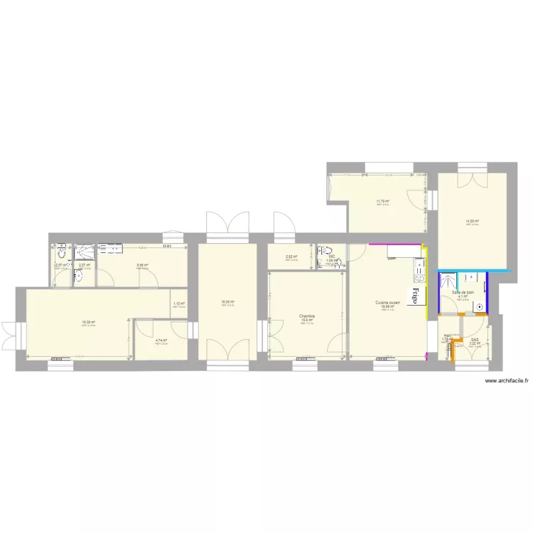 PLAN APPARTEMENT PROPOSITION 14062017. Plan de 