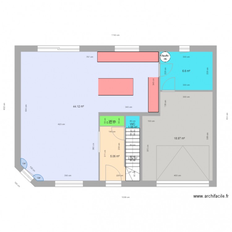 MAURIAUCOURT RAJEWSKI. Plan de 0 pièce et 0 m2