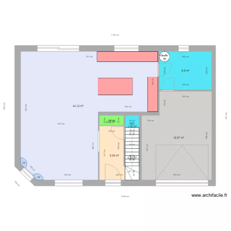 MAURIAUCOURT RAJEWSKI. Plan de 