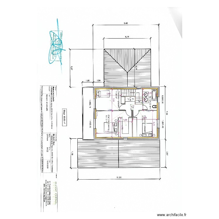 Plan R1 Okan. Plan de 0 pièce et 0 m2