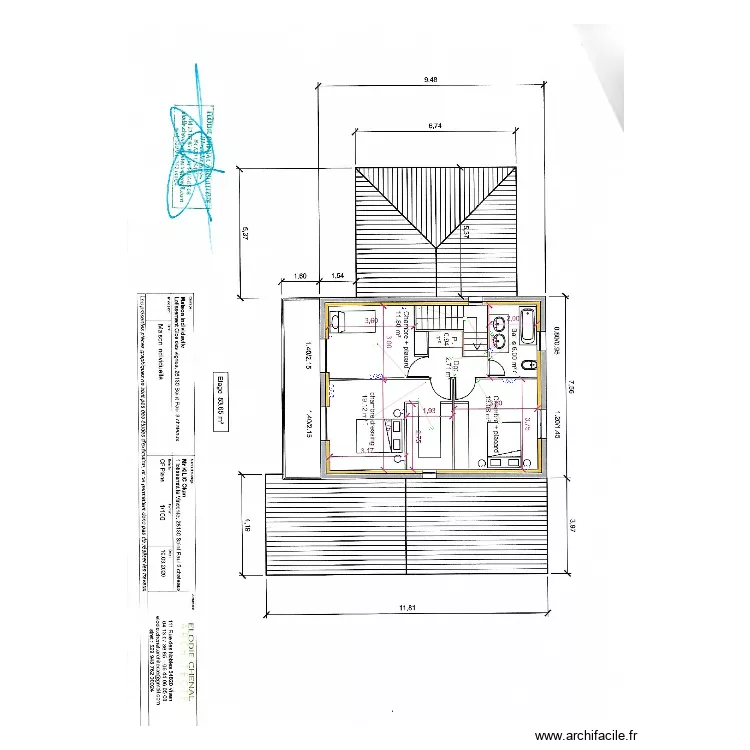 Plan R1 Okan. Plan de 