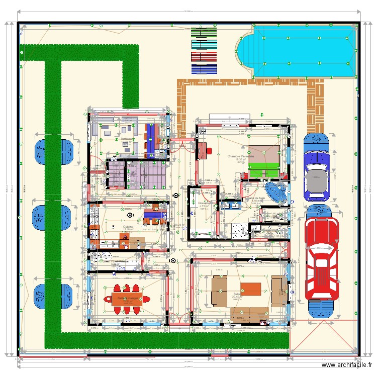 PLAN DU 13 JUILLET 2018 Modif 03 Août2018. Plan de 0 pièce et 0 m2