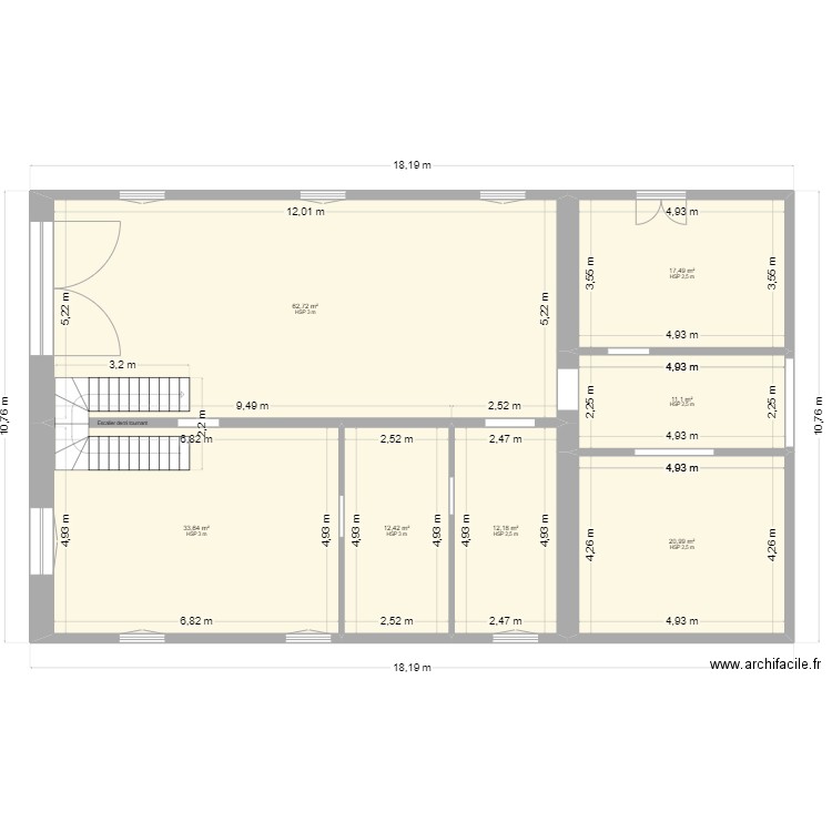 rdc. Plan de 0 pièce et 0 m2