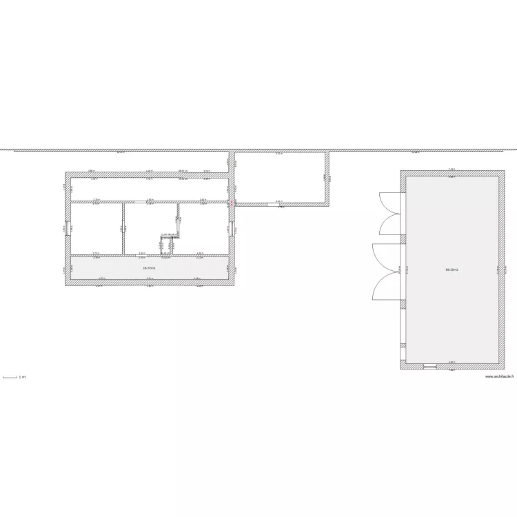 chez-nous_etage. Plan de 