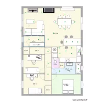 plan maison ternant cuisine