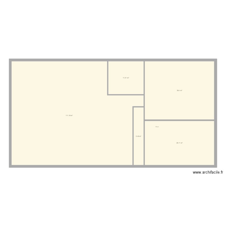 Abega 2. Plan de 0 pièce et 0 m2