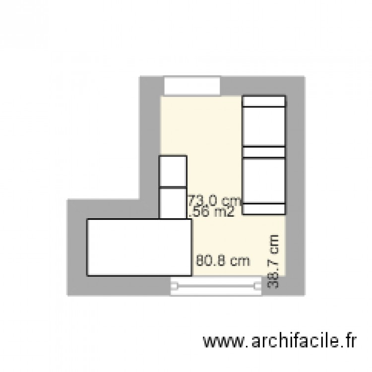 sdb. Plan de 0 pièce et 0 m2