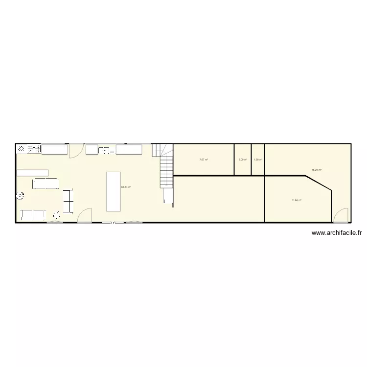  am&eacute;nagement int&eacute;rieur Gueut 2. Plan de 