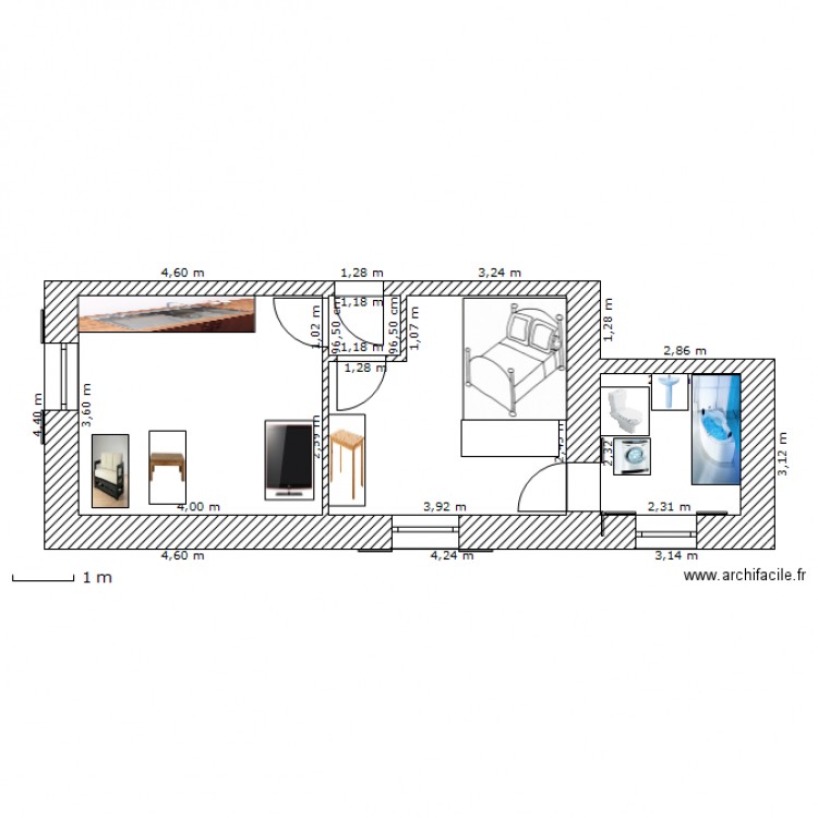 Projet Uriage 1. Plan de 0 pièce et 0 m2