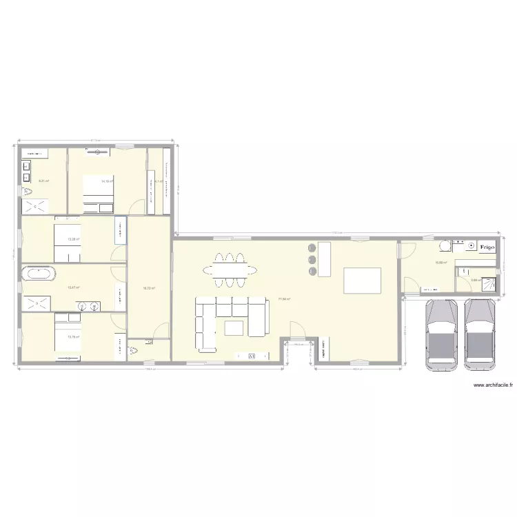 maison frer. Plan de 