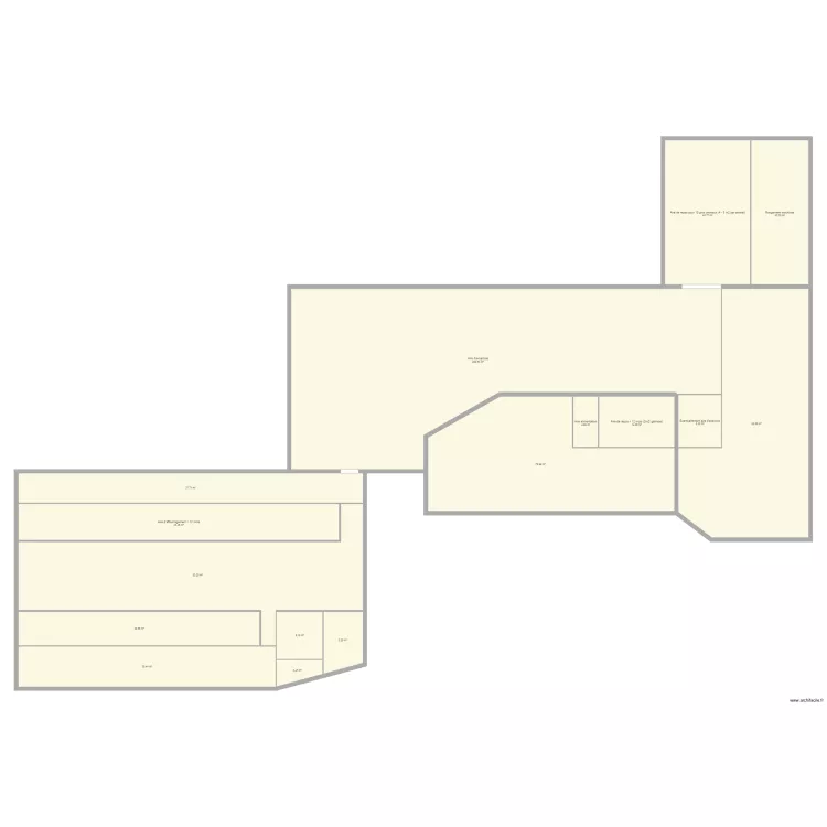 Transformation ferme. Plan de 