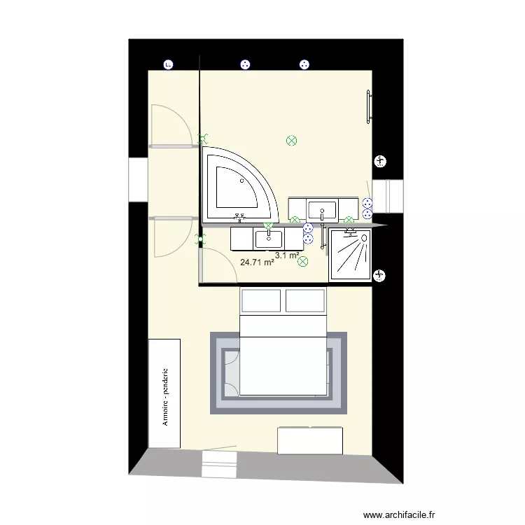 PLAN SALLES DE BAIN. Plan de PLAN SALLES DE BAIN. Plan de