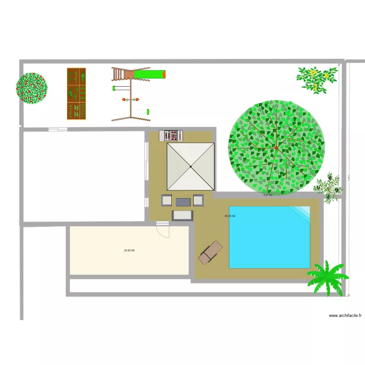 marie maison du bonheur. Plan de 