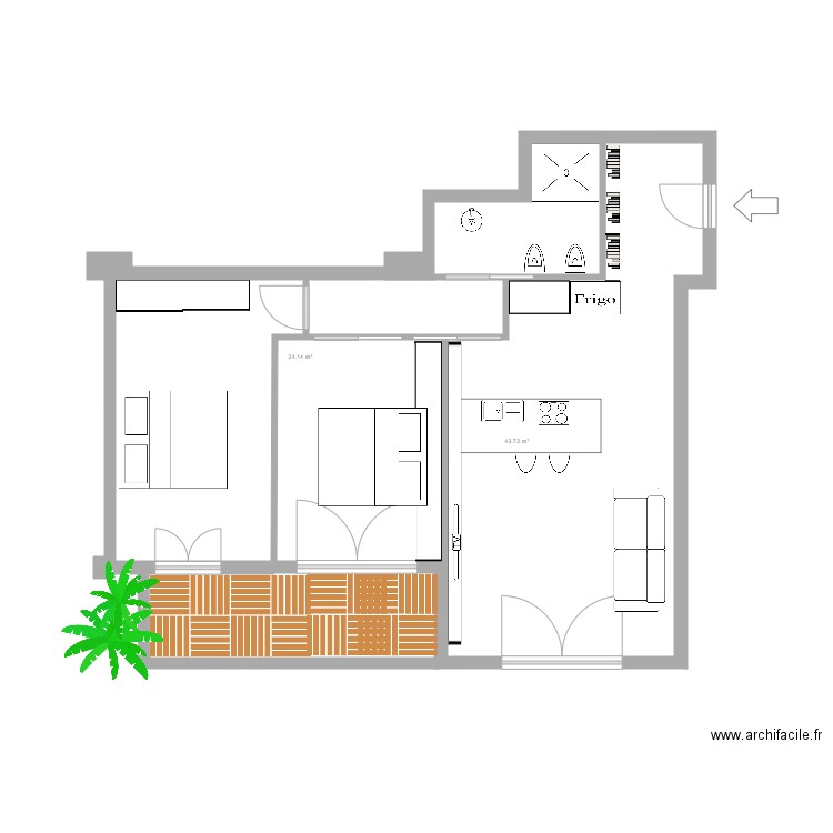 TUNESIA B 1. Plan de 0 pièce et 0 m2